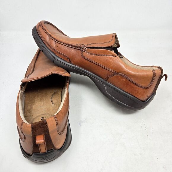 FLORSHEIM Men\'s Brown Leather Slip-On Loafer Shoes‎ Size 7.5M 13105 main image 10